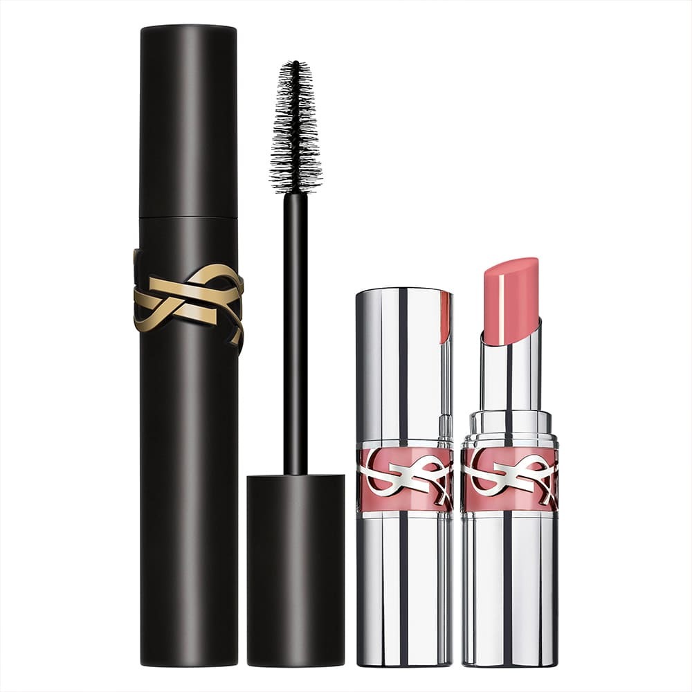 YSL LASH CLASH + LOVESHINE SET (SET DE M&Aacute;SCARA DE PESTA&Ntilde;AS Y LABIAL)